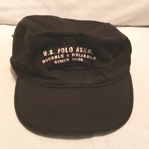 Vintage US Polo ASSN Adult Army Style Hat Cap Y2K